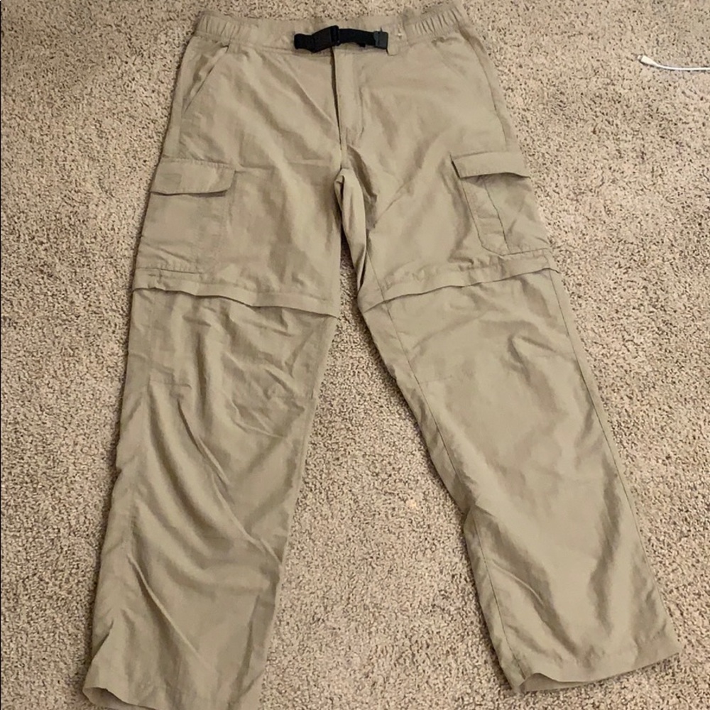 Eddie Bauer khaki pants/shorts